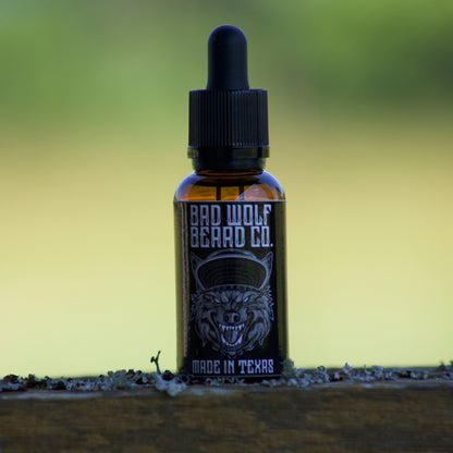 Bad Wolf Beard Co Beard Oil Bottle